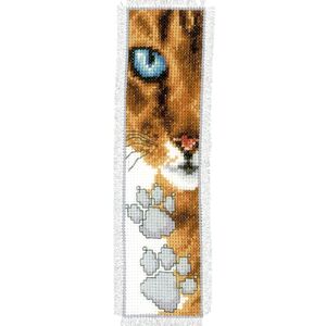 Vervaco CAT Bookmark Counted Cross Stitch Kit PN-0143913