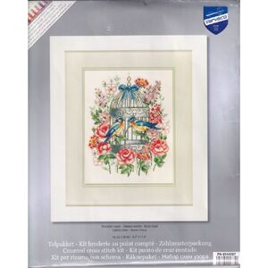 Vervaco COLOURFUL BIRDS Counted Cross Stitch Kit PN-0144197