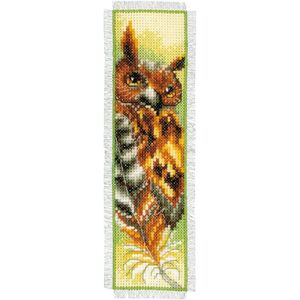 Vervaco OWL Bookmark Counted Cross Stitch Kit PN-0144707