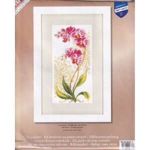 Vervaco LILAC ORCHID Counted Cross Stitch Kit PN-0146151