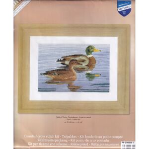 Vervaco FAMILY OF DUCKS Counted Cross Stitch Kit PN-0146589