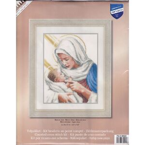 Vervaco MARIA &amp; JESUS Counted Cross Stitch Kit PN-0148524