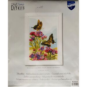 Vervaco SWALLOWTAILS Counted Cross Stitch Kit PN-0156329