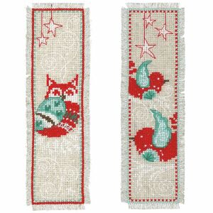 Vervaco WINTER SCENES Bookmarks Counted Cross Stitch Kit PN-0162260