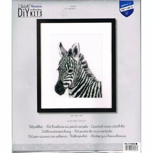 Vervaco ZEBRA Counted Cross Stitch Kit PN-0170836