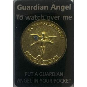 Pocket Token Gold Colour, December Birthstone