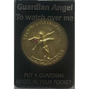 Pocket Token Gold Colour, October Birthstone