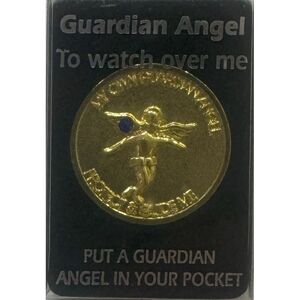 Pocket Token Gold Colour, September Birthstone