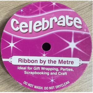 Celebrate Polyester Ribbon for Wrapping, Craft, Parties Etc