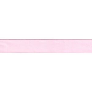 POWDER PINK Polyester Double Sided Satin Ribbon 9mm (3/8&quot;), Sold by the Metre