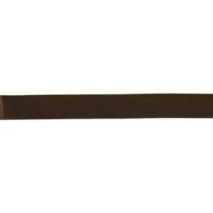 BROWN 25mm (1&quot;) Double Sided Satin Ribbon by the Metre