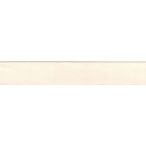 CREAM Polyester Double Sided Satin Ribbon 25mm (1&quot;), Sold by the Metre