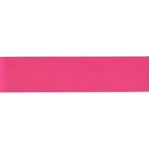 HOT PINK Polyester Double Sided Satin Ribbon 50mm (2&quot;), Sold by the Metre