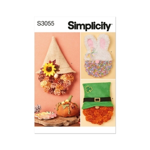 Simplicity Sewing Pattern S3055 Seasonal Crafts