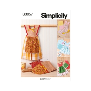 Simplicity Sewing Pattern S3057 Kitchen Accessories OS