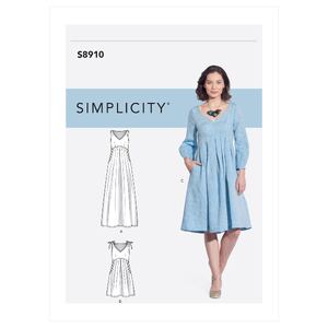 Simplicity Sewing Pattern S8910 Misses&#39; Dress