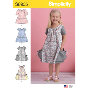 Simplicity Sewing Pattern S8935 Children&#39;s Dress