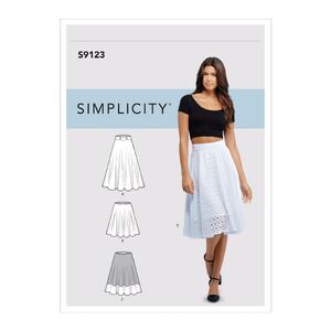 Simplicity Sewing Pattern S9123 women, skirts, Misses&#39; easy-to-sew