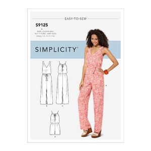 Simplicity Sewing Pattern S9125 Misses&#39; Dresses &amp; Jumpsuits