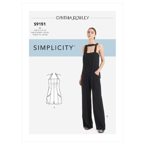 Simplicity Sewing Pattern S9151 Misses&#39; Jumpsuit &amp; Romper Simplicity Sewing Pattern 9151