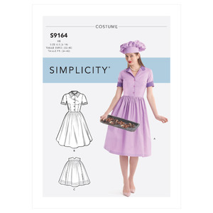 Simplicity Sewing Pattern S9164 Misses&#39; Costumes Simplicity Sewing Pattern 9164