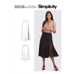 S9238 MISSES&#39; SKIRTS Simplicity Sewing Pattern 9238