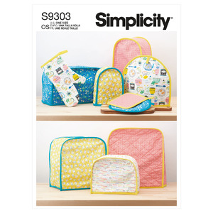 S9303 APPLIANCE COVERS Simplicity Sewing Pattern 9303
