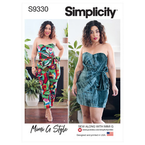 S9330 MISS JMPST &amp; DRESS Simplicity Sewing Pattern 9330