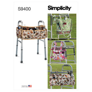 S9400 WALKER ACCESSORIES Simplicity Sewing Pattern 9400