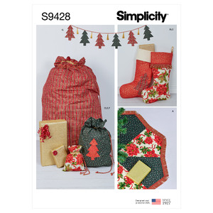 S9428 HOLIDAY DECORATING Simplicity Sewing Pattern 9428