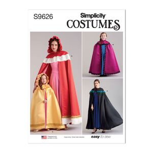 Simplicity Sewing Pattern S9626 Children&#39;s and Misses&#39; Costume Sizes XS-XL