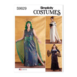 Simplicity Sewing Pattern S9629aa Misses’ and Women’s Costumes size 10-18
