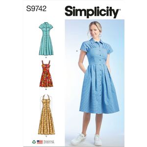 Simplicity Sewing Pattern S9742 Misses Dresses