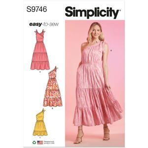 Simplicity Sewing Pattern S9746H5 Misses&#39; Dresses Sizes 6-14