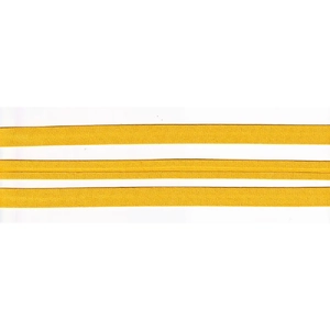 GOLD 12mm Cotton Bias Binding Single Folded, by the Metre