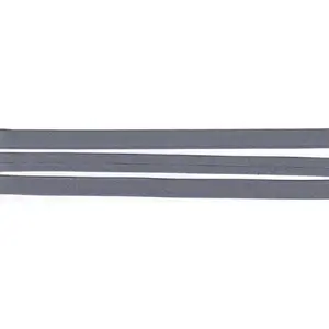 GREY 12mm Cotton Bias Binding Single Folded, by the Metre