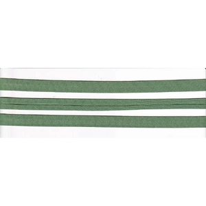 SEAWEED (SAGE) 12mm Cotton Bias Binding Single Folded, by the Metre