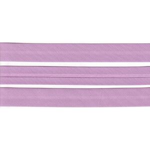 LILAC 25mm Cotton Bias Binding Single Folded, by the Metre