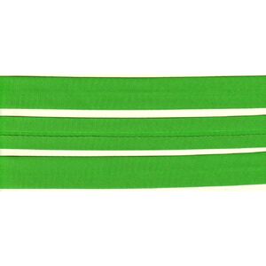 LIME 25mm Cotton Bias Binding Single Folded, by the Metre