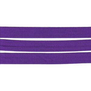 PURPLE 25mm Cotton Bias Binding Single Folded, by the Metre