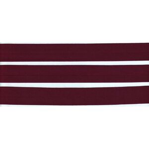 WINE 25mm Cotton Bias Binding Single Folded, by the Metre