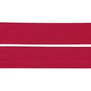 RED 50mm Cotton Bias Binding Single Folded, By The Metre