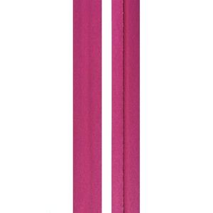 HOT PINK 6mm Cotton Bias Binding Single Folded x 5 Metres