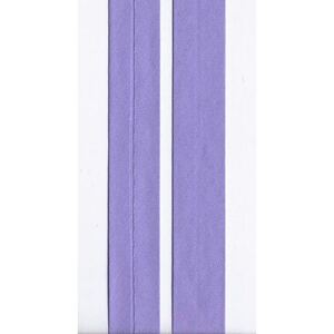 LILAC 6mm Cotton Bias Binding Single Folded x 5 Metres