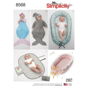 Simplicity Pattern 8568 Baby Accessories Simplicity Sewing Pattern 8568