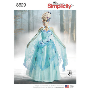 Women&#39;s Costume Simplicity Sewing Pattern 8629H5 Sizes 6-14