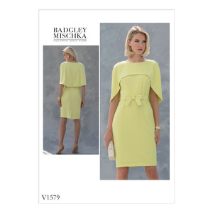 Vogue Sewing Pattern Misses&#39;/Misses&#39; Petite Dress 1579 A5 (Sizes 6-14)