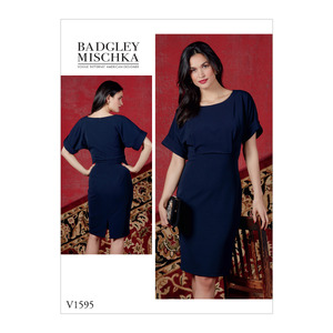 Vogue Sewing Pattern Misses&#39; Dress 1595 A5 (Sizes 6-14)