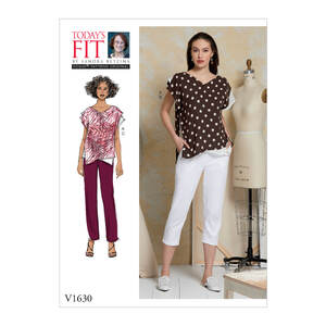 Vogue Sewing Pattern Misses&#39; Top and Pants 1630A