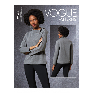 Vogue Sewing Pattern Misses&#39; Top 1635y (Sizes XS-S-M)